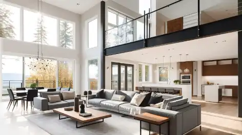 Un living de ensueño